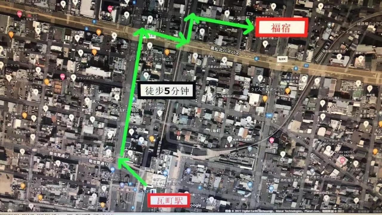 Apartment 福宿 Fukuinn 302号室 Takamatsu